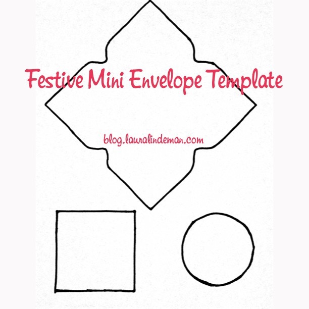 Free Printable Mini Envelope Template